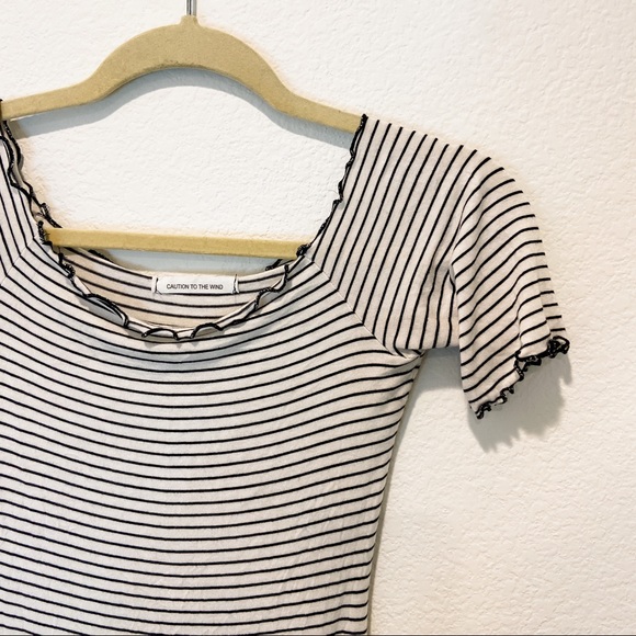 Caution to the Wind ‘ Striped Dress’ - Picture 2 of 2